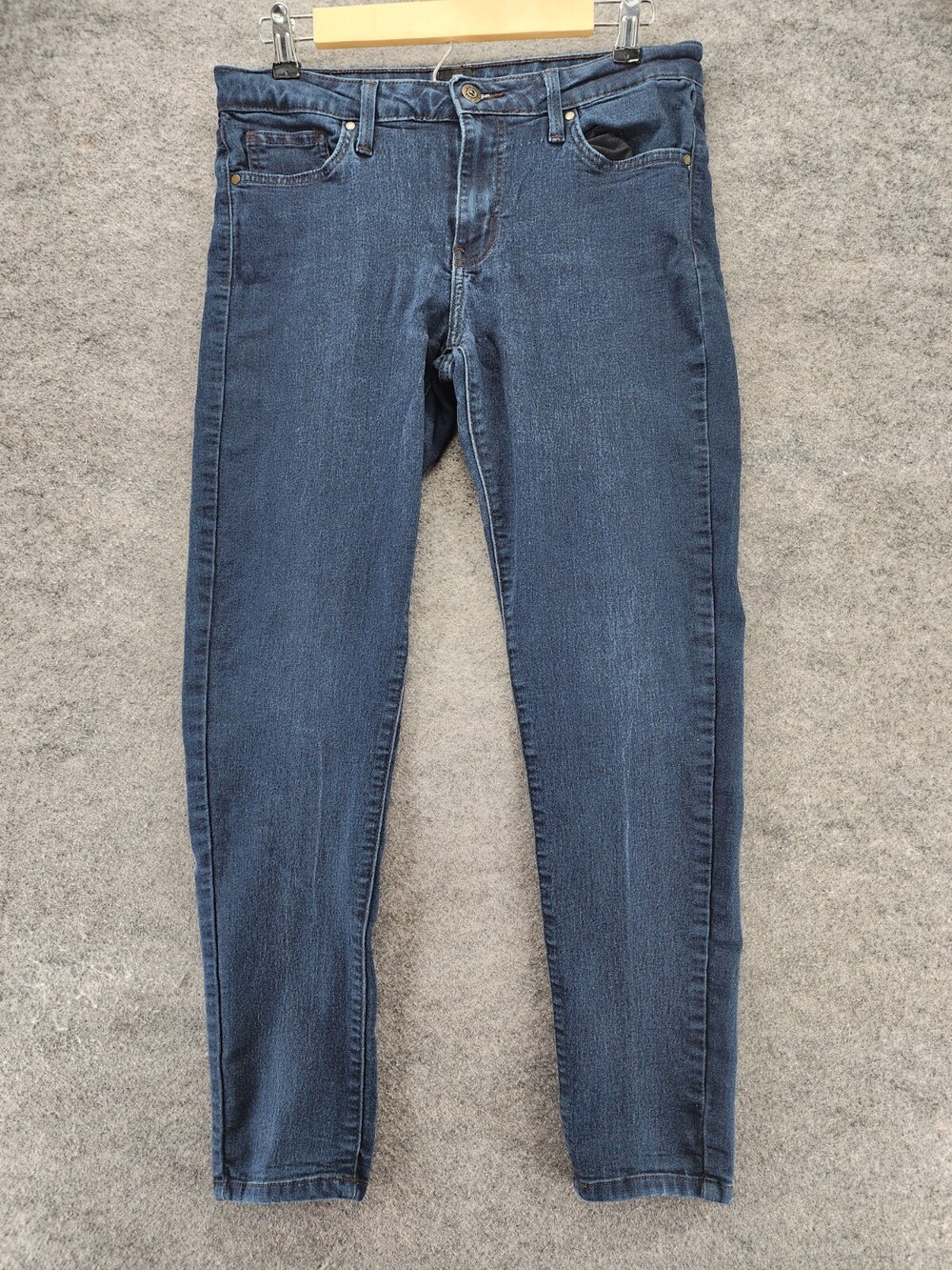 Just Black Denim Jeans Womens 31 Ankle Mid Rise